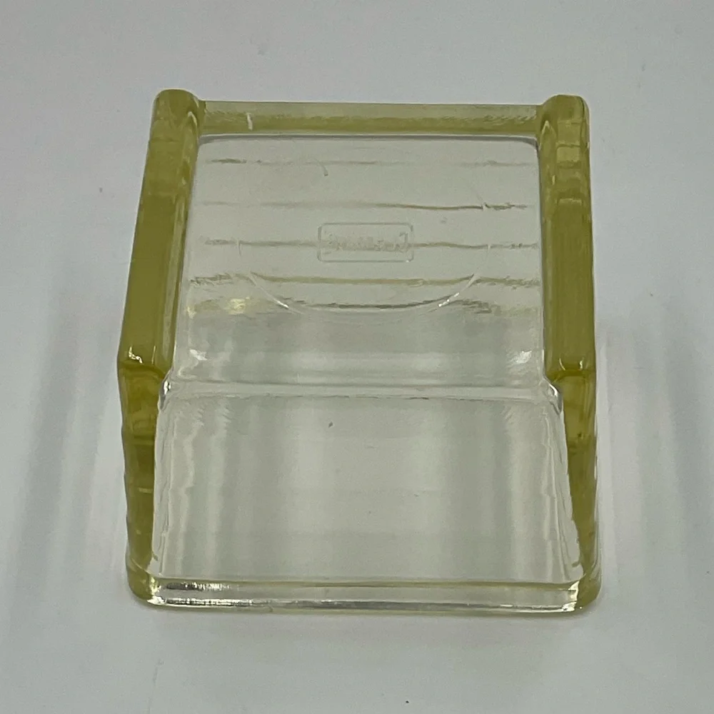 Vintage/Antique Yellow Glasbake Rectangular Refrigerator Container w/o Lid